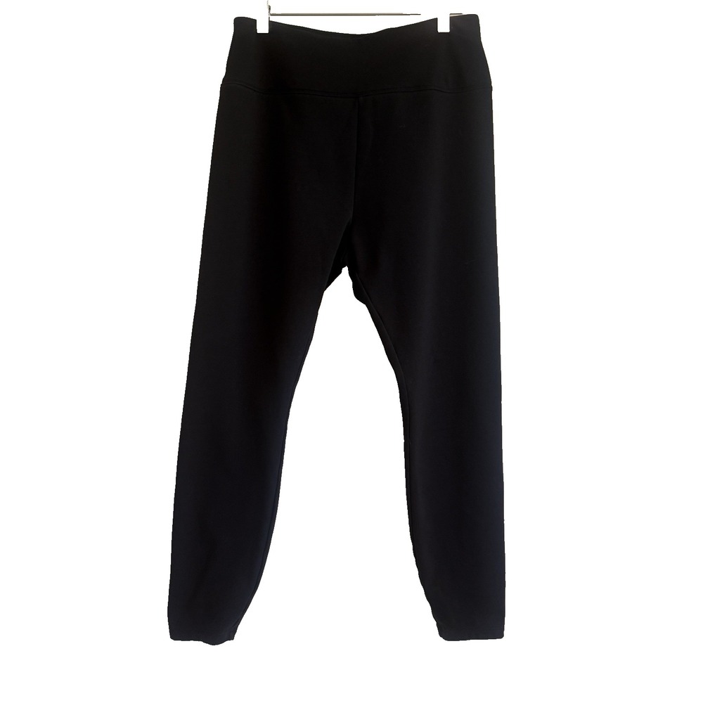 Simply Vera Vera Wang Black Pull-On Leggings L High Rise Lined‎ Casual Stretch